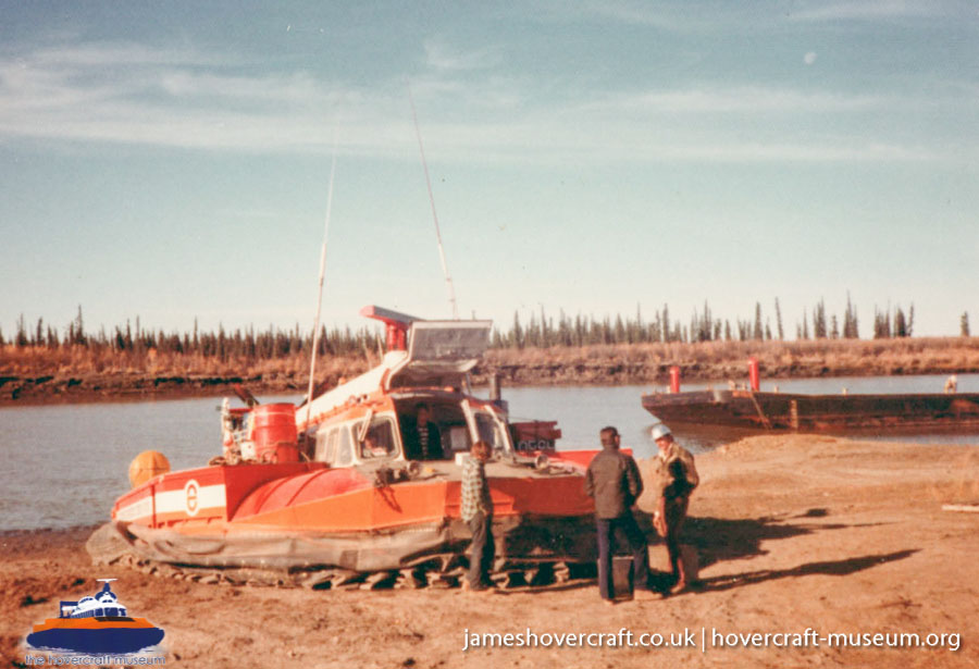SRN5 with the Canadian Coastguard -  (credit: The <a href='http://www.hovercraft-museum.org/' target='_blank'>Hovercraft Museum Trust</a>).
